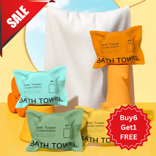 Enlarge and Thicken Disposable Compressed Bath Towel